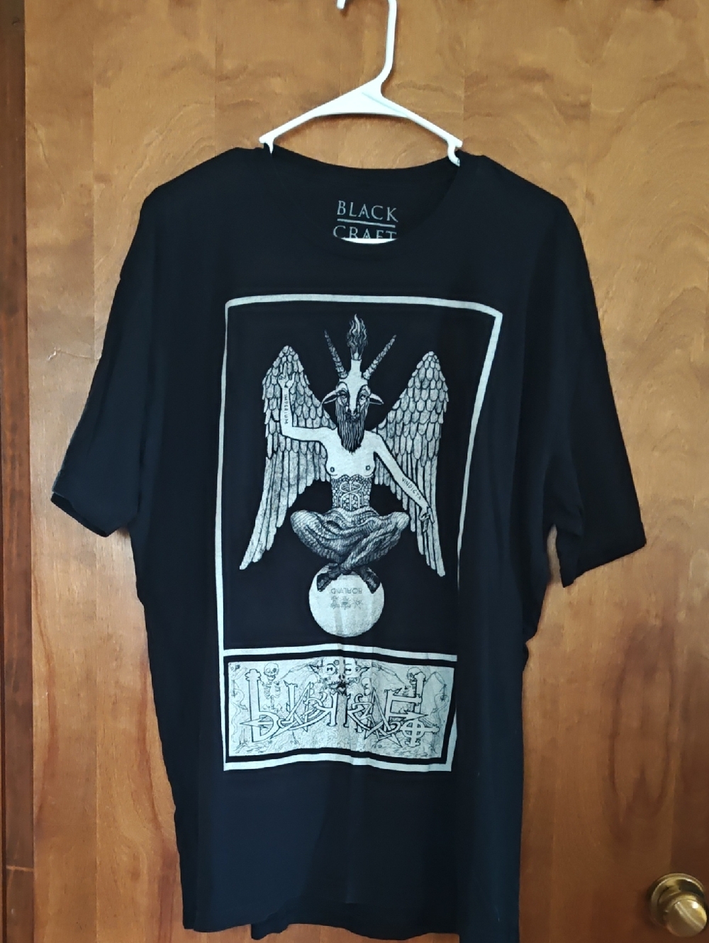 Blackcraft Cult Graphic Tee - Baphomet Design